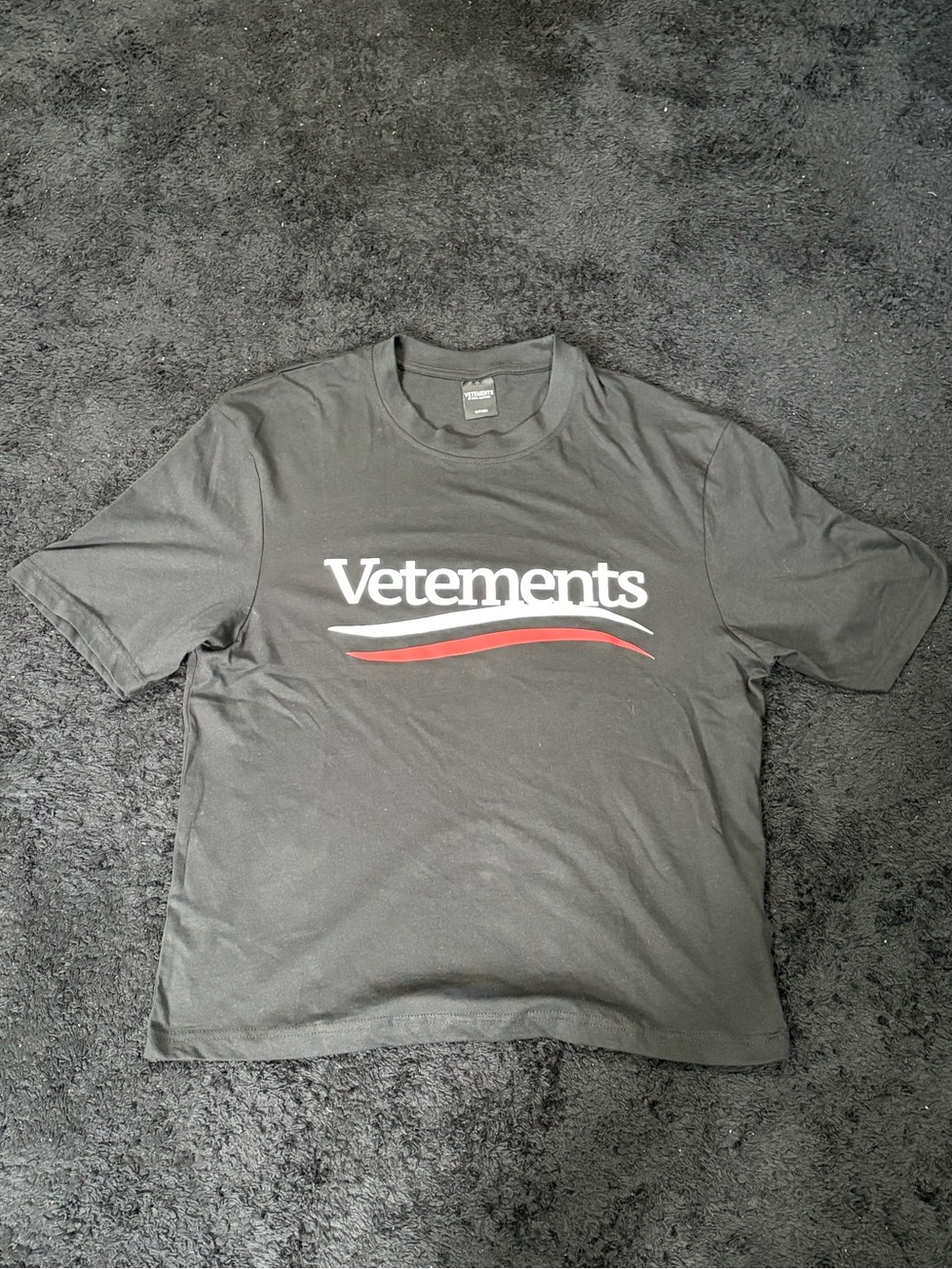 Vetements By Drill Clothing Men’s Tee With White Logo-Like New Condition